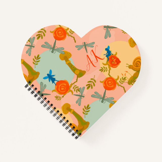 Woodland Fairytale personalised Notebook (Front)