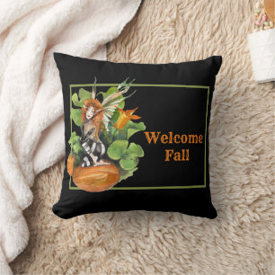 Woodland Fall Harvest Elf  Cushion
