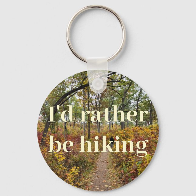Woodland Fall Photography  Key Ring (Front)