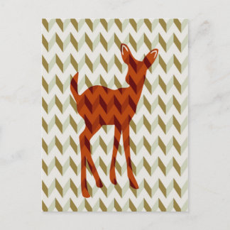 Woodland Fawn Postcard