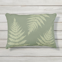Woodland Fern Leves  Custom Background Colours 