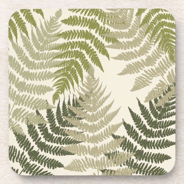 Woodland Ferns Coaster (Front)