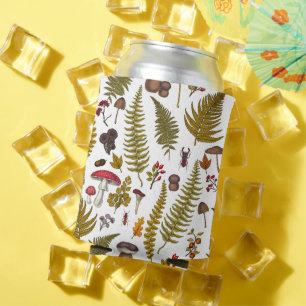 Woodland flora and fauna 2 can cooler