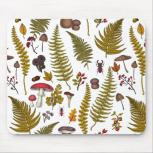 Woodland flora and fauna 2 mouse pad