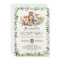 Woodland Forest Animals First 1st Birthday Invite