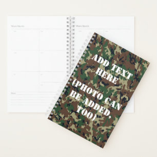 Woodland Forest Military Camouflage Planner