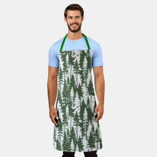 Woodland Forest Pattern Apron