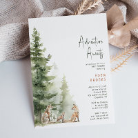 Woodland Fox Adventure Awaits Baby Shower