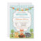 Woodland Fox Baby Shower Invitation Oh Deer