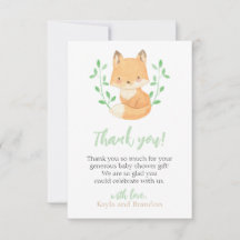 Woodland Fox Baby Shower