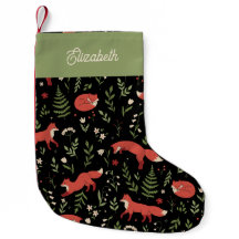 Woodland Fox Botanical Personalised Kids