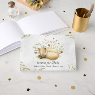 Woodland Fox   Forest Animal Baby Shower Guest Book