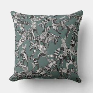 woodland fox party cushion