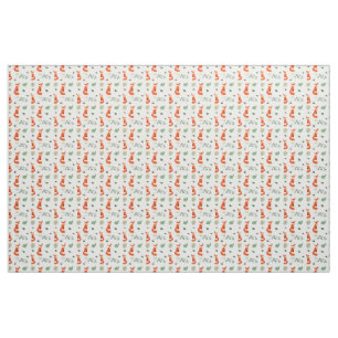 Woodland Foxes Fabric