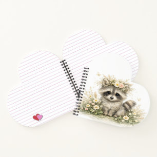 Woodland Friend Raccoon Notebook