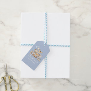 Woodland Friends Boy Baby Shower Thank You Gift Tags