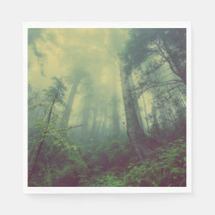 Woodland From Below Napkin