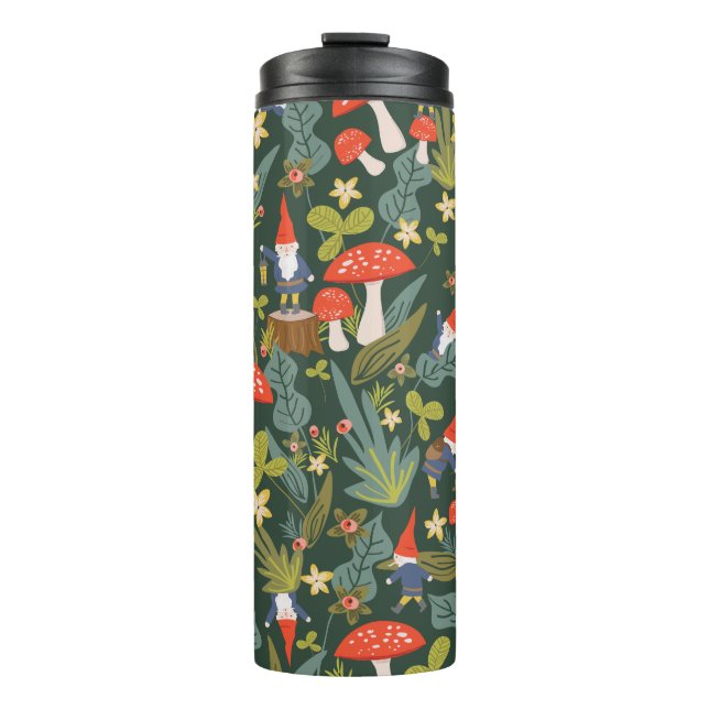 Woodland Gnomes Thermal Tumbler (Front)