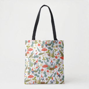 Woodland Gnomes Tote Bag