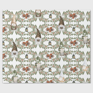 Woodland Gnomes Wrapping Paper