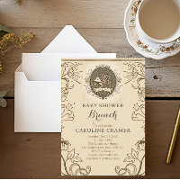 Woodland Hedgehog Boys Baby Shower Brunch