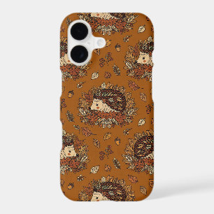 Woodland Hedgehog iPhone 17 Slim Fit Case