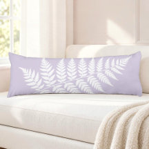 Woodland Inspired Soft Lavender White Fern