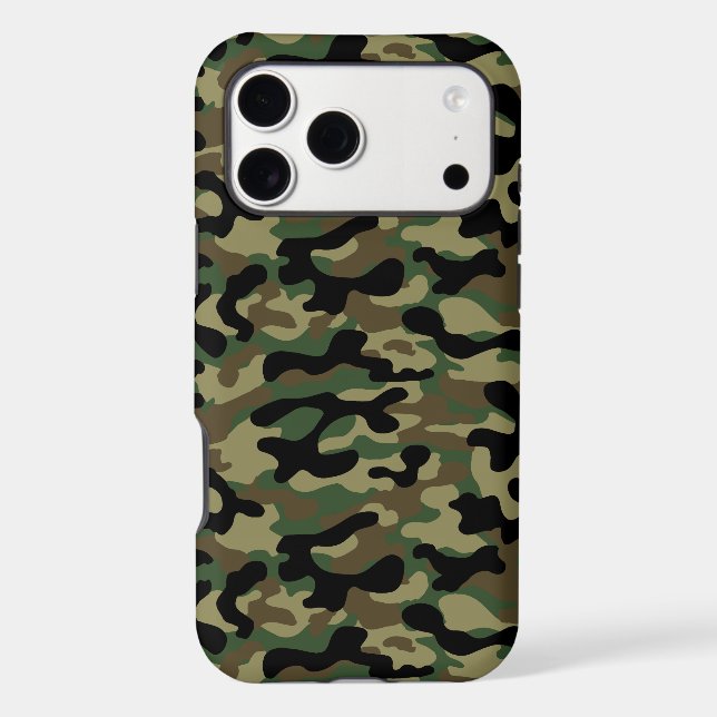 Woodland Khaki Camouflage  (Back)