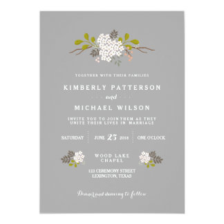 garden themed invitations