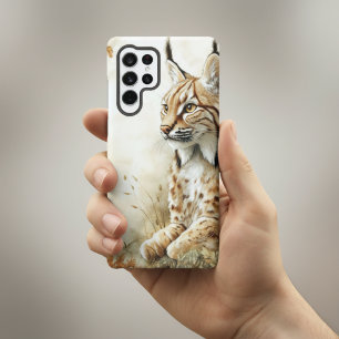 Woodland Lynx Wildlife Nature Samsung Galaxy Case