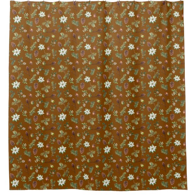 Woodland Magic Shower Curtain (Front)