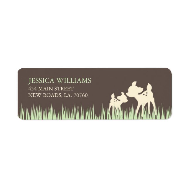 Woodland Mailing Labels (Front)