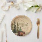 Woodland Mama Bear & Cub Baby Shower