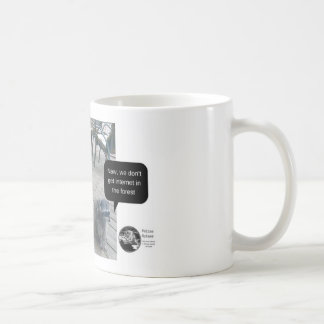 Woodland Meets Feline Mug