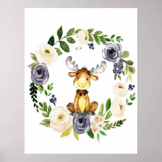 floral nursery prints