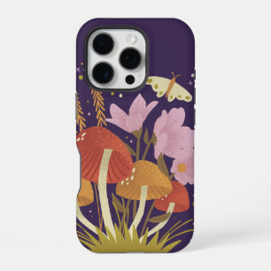 Woodland Mushroom iPhone 16 Pro Case