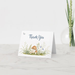 Woodland Mushrooms Thank You Card