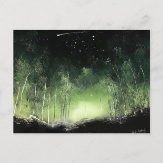 Woodland Mystery Postcard