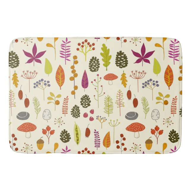 Woodland Nature Bath Mat (Front)