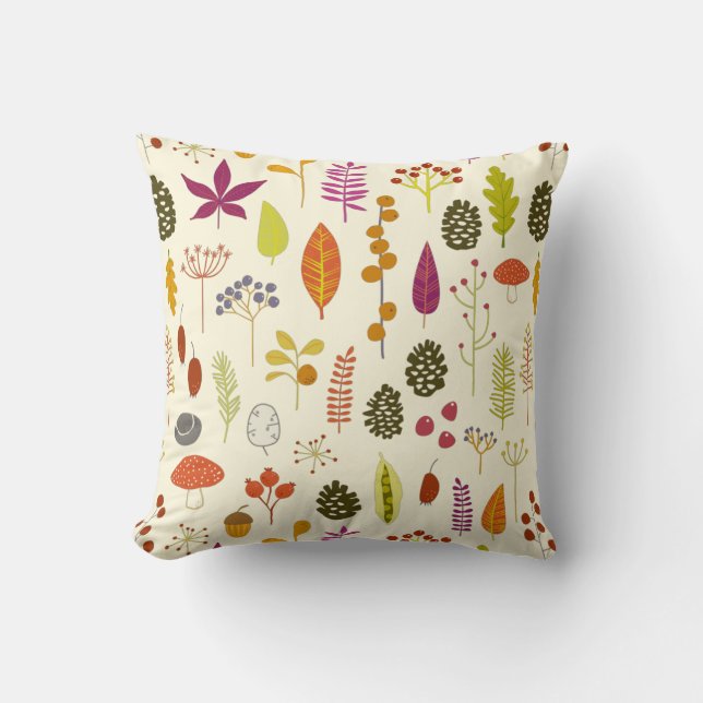 Woodland Nature Cushion (Front)
