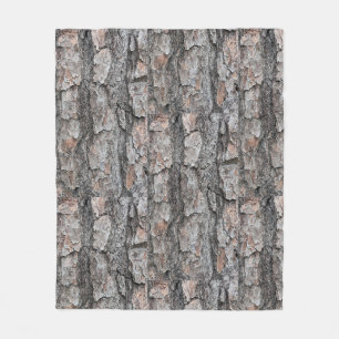 Woodland Nature Decor Fleece Blanket