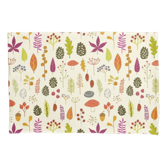 Woodland Nature Pillowcase (Front-Left)