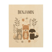 Woodland Nursery Minimalist 