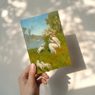 Woodland Nymph John Collier Card