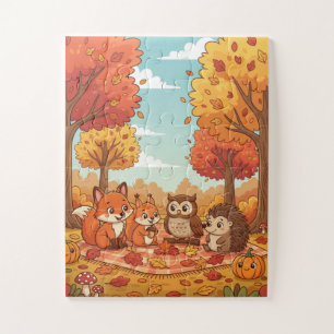 Woodland Picnic Kids Puzzle