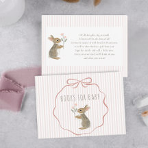 Woodland Rabbit Watercolor Books for Baby