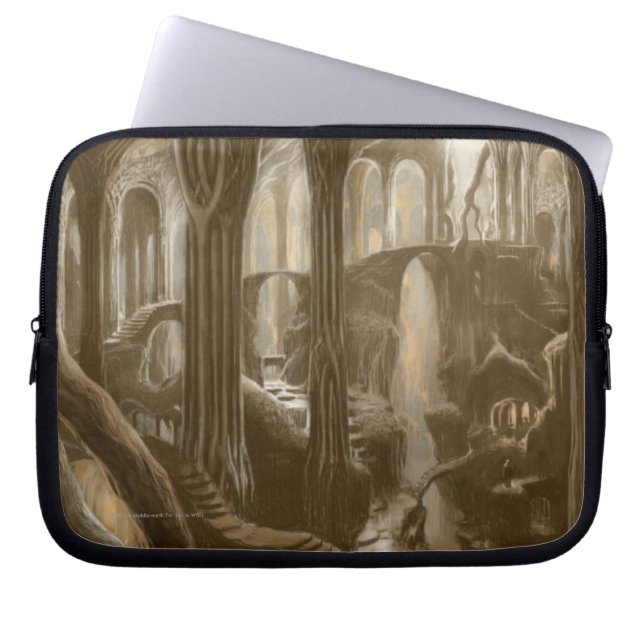 Woodland Realm Concept Laptop Sleeve (Front)