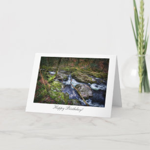Woodland River - Happy Birthday Card