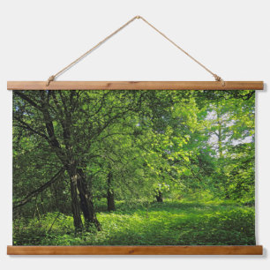Woodland Scene. Blackweir Woods, Cardiff Hanging Tapestry
