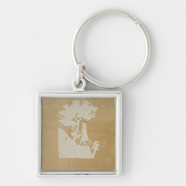 Woodland Scene Key Ring (Front)